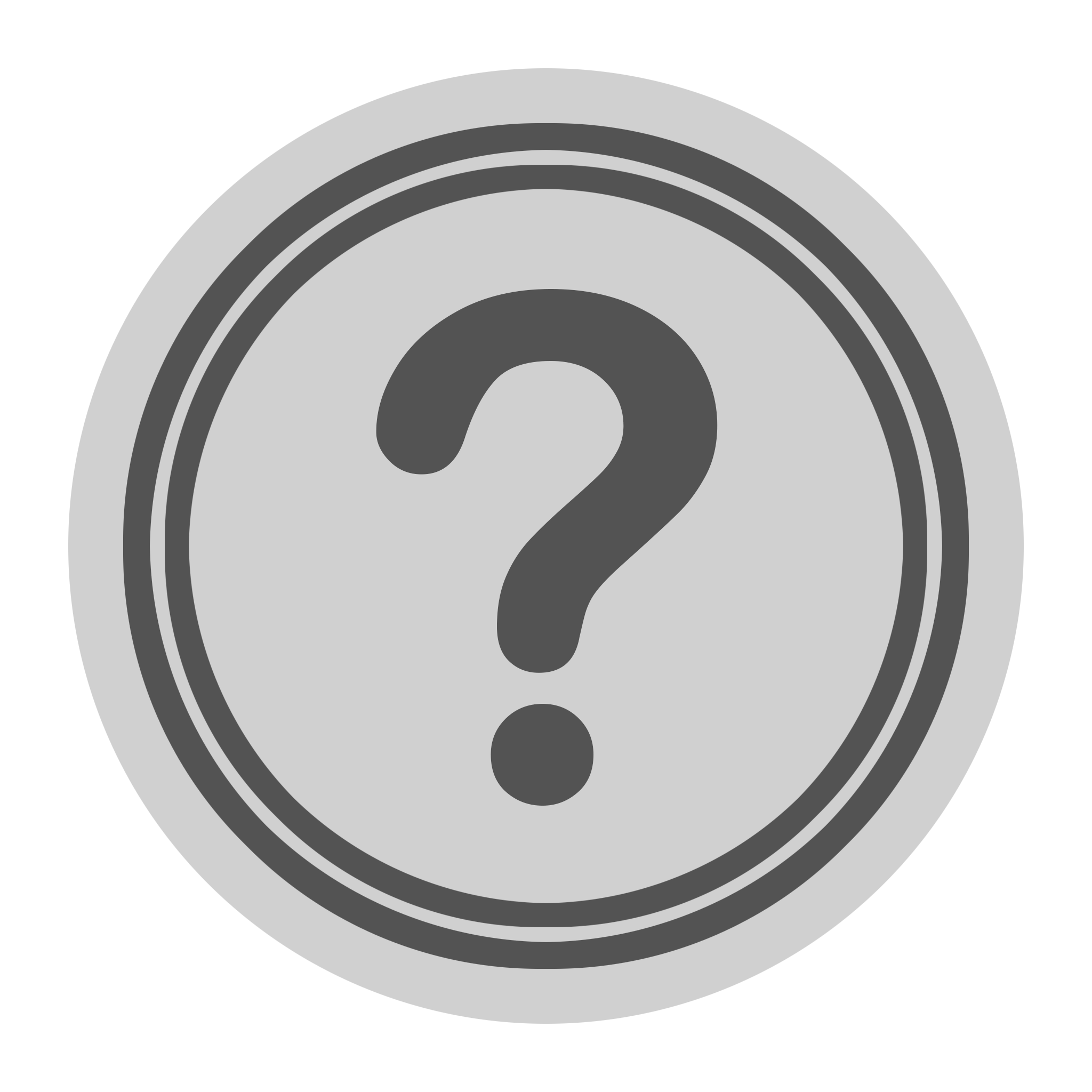 Question mark graphics